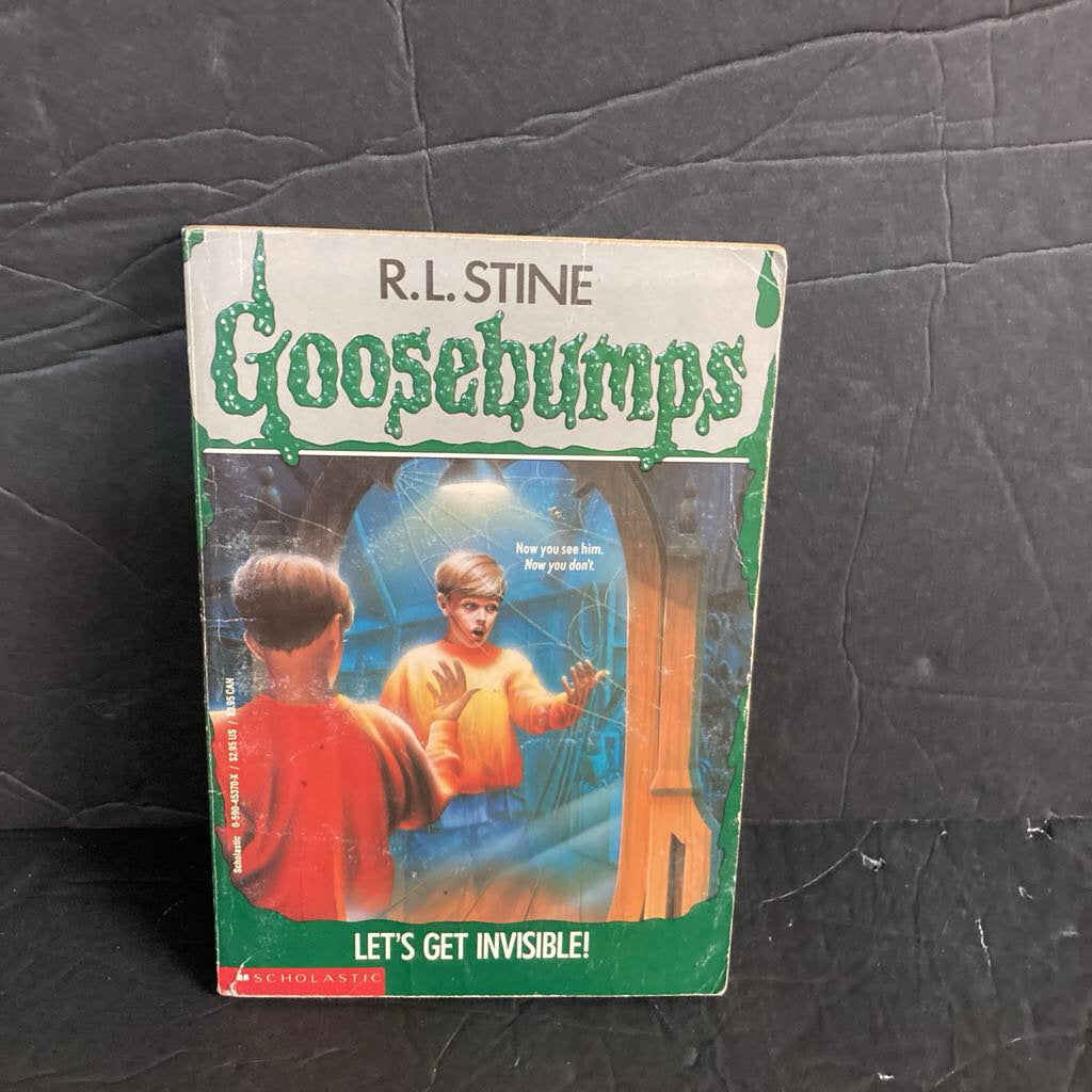 Let's Get Invisible! (Goosebumps) (R.L. Stine) -paperback series