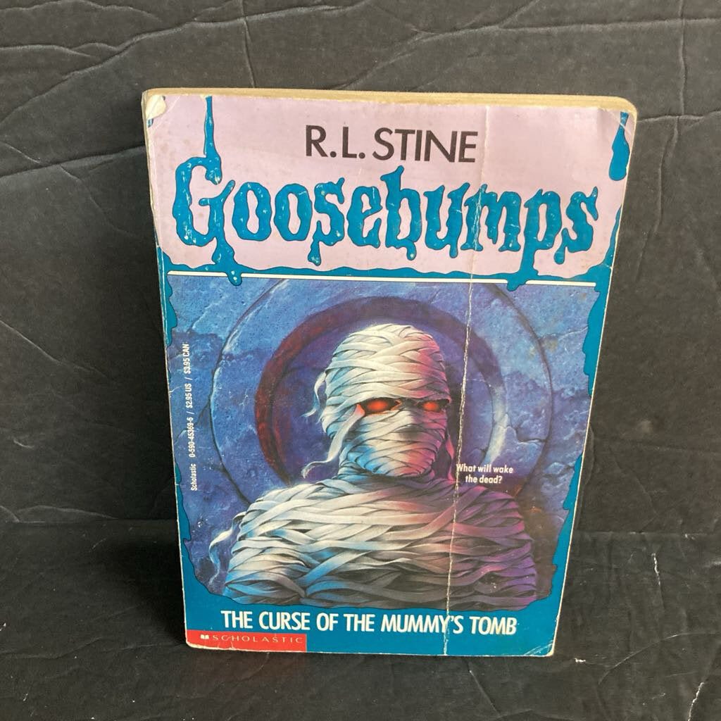 The Curse of the Mummy's Tomb (Goosebumps) (R.L. Stine) -paperback series