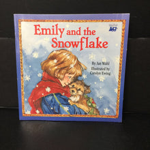 Load image into Gallery viewer, Emily and The Snowflake (Jan Wahl) -christmas paperback
