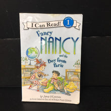 Load image into Gallery viewer, Fancy Nancy and the Boy from Paris (I Can Read Level 1) -character reader
