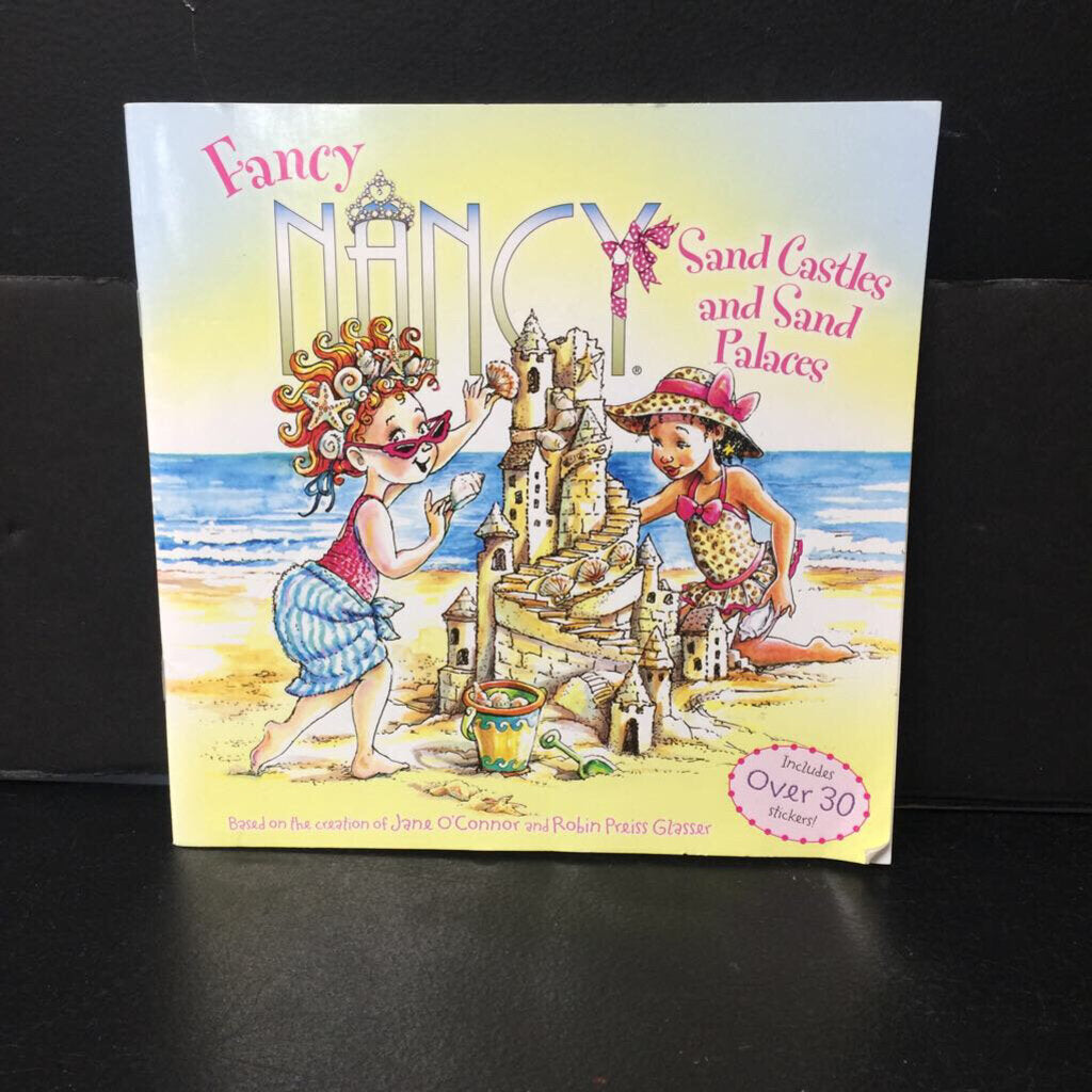 Sand Castles and Sand Palaces (Fancy Nancy) (Jane O'Connor) -paperback character