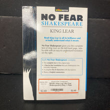 Load image into Gallery viewer, King Lear (No Fear Shakespeare) (Play + Plain English Translation) -paperback chapter classic
