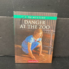 Load image into Gallery viewer, Danger at the Zoo (A Kit Mystery) (American Girl) (Kathleen Ernst) -paperback series
