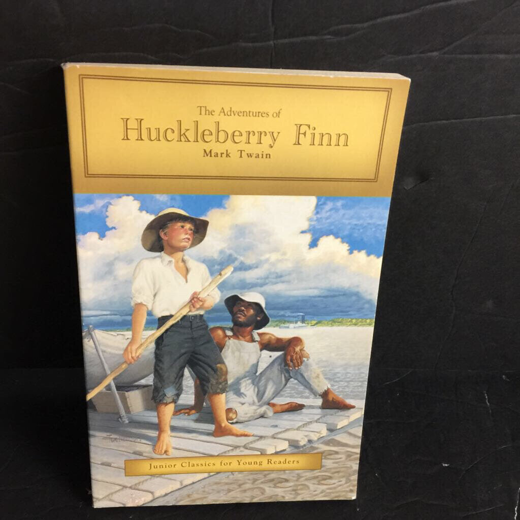 The Adventures of Huckleberry Finn (Mark Twain) -paperback classic