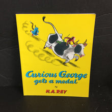 Load image into Gallery viewer, Curious George Gets A Medal (H.A. Rey) -character paperback

