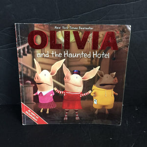 Olivia and the Haunted Hotel -character paperback
