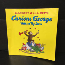 Load image into Gallery viewer, Curious George Visits a Toy Store (Margret &amp; H.A. Rey) -paperback character
