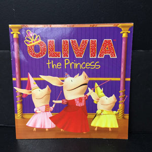 Olivia The Princess (Natalie Shaw) -character paperback