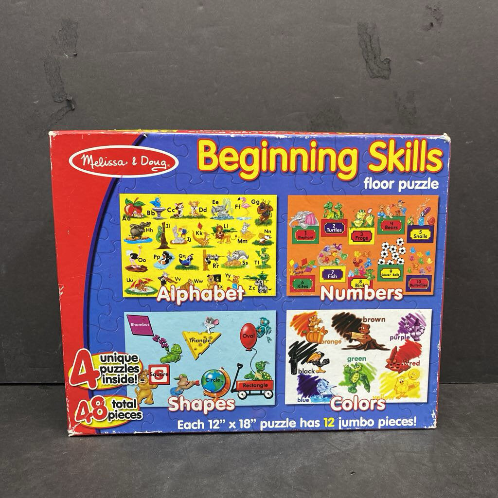 Beginning skills floor shops puzzle