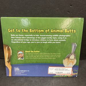Whose Butt? (Stan Tekiela) (Mammals) -hardcover educational