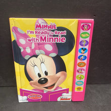 Load image into Gallery viewer, I&#39;m Ready to Read With Minnie Mouse -board sound character
