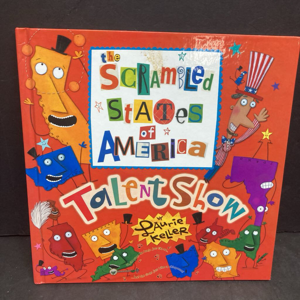 The Scarmbled States of America Talent Show (Laurie Keller) (USA) -hardcover