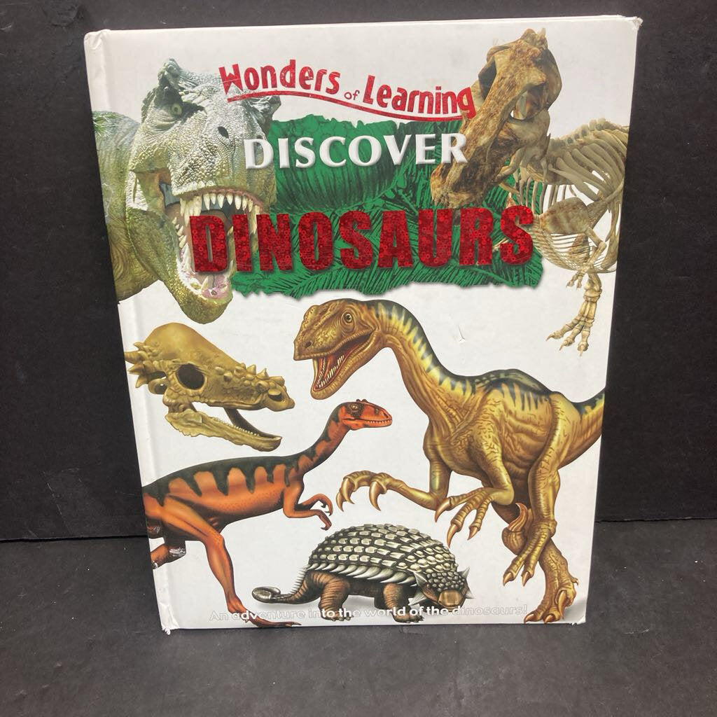 Discover Dinosaurs (Wonders of Learning) (Sean Kennelly) -hardcover educational