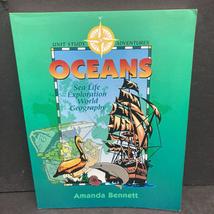 Oceans: Sea Life Exploration World Geography (Amanda Bennett) -workbook