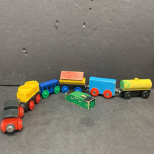 Load image into Gallery viewer, Wooden Train Cars Set
