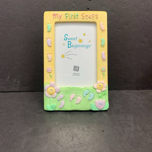 "My First Steps" Picture Frame