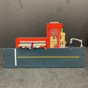 Action Driver Fire Station Battery Operated