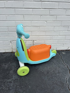 3-in-1 Ride On Scooter and Wagon Toy