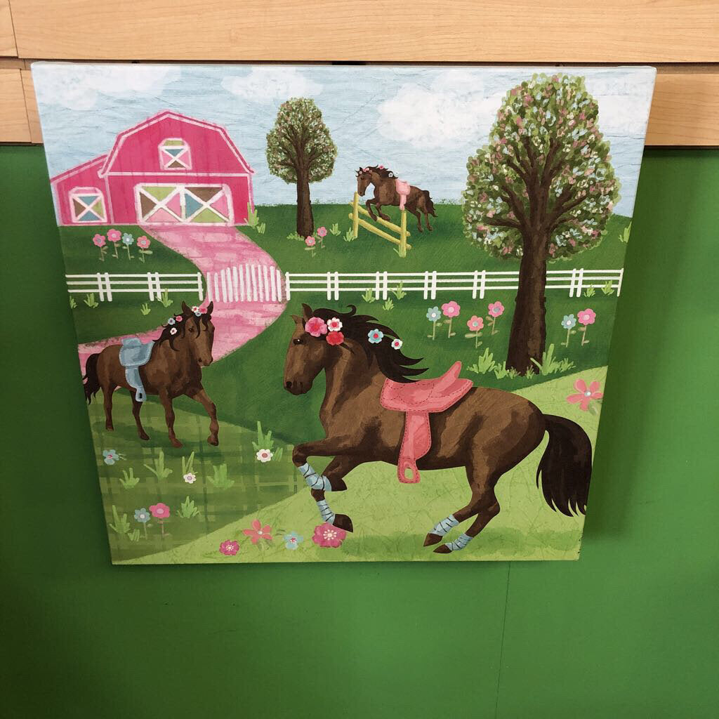 Pretty Horses Canvas