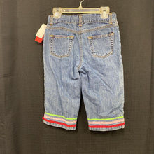 Load image into Gallery viewer, girls denim pants
