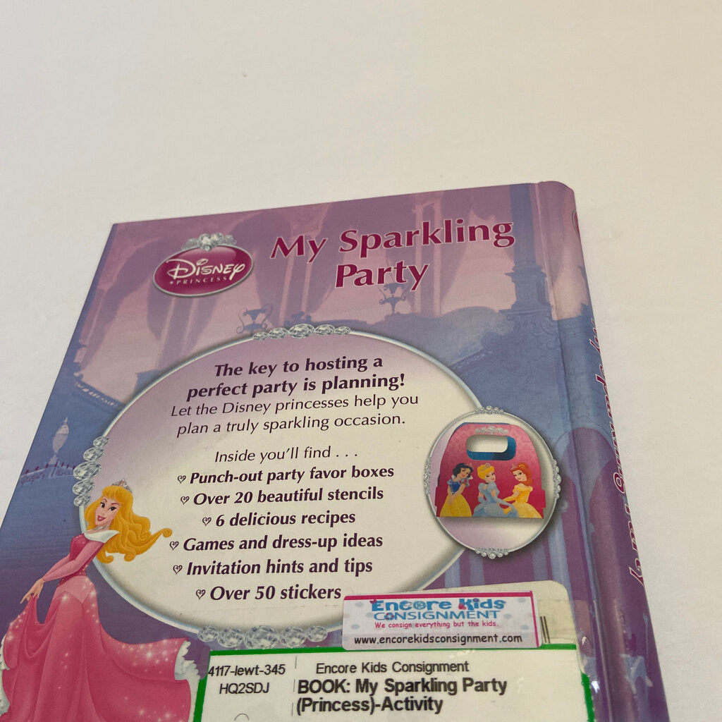 Favor Sticker Booklet Disney Princess
