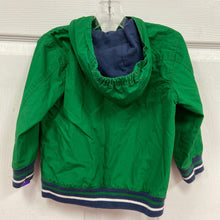 Load image into Gallery viewer, hooded full zip rain jacket
