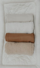 Load image into Gallery viewer, Caramel Waffle Knit Blanket

