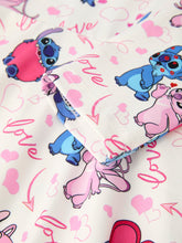 Load image into Gallery viewer, Valentine Character Love Print Dress for Toddler Girls
