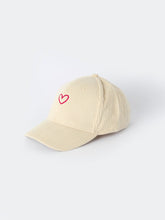Load image into Gallery viewer, Valentine’s Day Cute Red Heart Embroidery Hat for Girls
