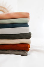 Load image into Gallery viewer, Dove Ribbed Stretch Swaddle
