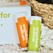 Load image into Gallery viewer, oogiebear mini baby nosebalm and chestrub kit

