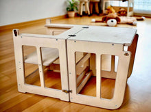 Load image into Gallery viewer, 2in1 Montessori Learning Tower &amp; Desk
