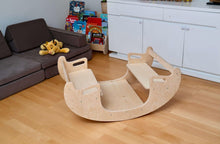 Load image into Gallery viewer, 2in1-Montessori Wooden Seesaw-Table Chair Set
