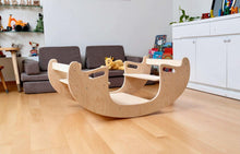 Load image into Gallery viewer, 2in1-Montessori Wooden Seesaw-Table Chair Set
