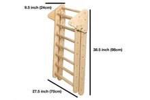 Load image into Gallery viewer, Montessori Climbing Set (3 Pieces)| Pikler Triangle, Climbing Arch &amp; Ramp
