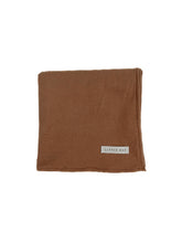 Load image into Gallery viewer, Caramel Waffle Knit Blanket
