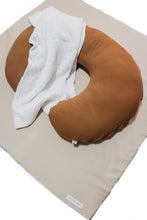Load image into Gallery viewer, Caramel Ribbed Nursing Pillow Cover

