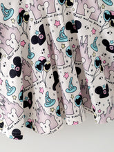 Load image into Gallery viewer, Valentine's Day Girls Castle Character Print Long Sleeve Dress
