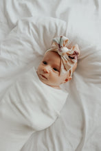 Load image into Gallery viewer, Dove Ribbed Stretch Swaddle
