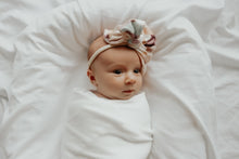 Load image into Gallery viewer, Dove Ribbed Stretch Swaddle
