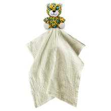 Load image into Gallery viewer, Me Lovey™ - Leopard Lovey Security Blanket
