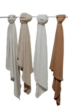 Load image into Gallery viewer, Caramel Waffle Knit Blanket
