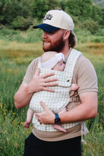 Load image into Gallery viewer, Monroe x Coco Gingham - Cotton Baby Carrier (7-35 lbs)
