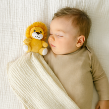 Load image into Gallery viewer, Me Lovey™ - Lion Lovey Security Blanket
