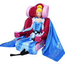 Load image into Gallery viewer, Cinderella 2-in-1 Harness Booster Car Seat
