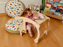 Load image into Gallery viewer, Toddler Rocking Chair and Table Set: Eco-Friendly by Kidodido
