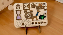 Load image into Gallery viewer, Wooden Busy Board for Toddlers
