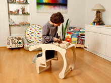Load image into Gallery viewer, Toddler Rocking Chair and Table Set: Eco-Friendly by Kidodido
