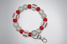Load image into Gallery viewer, Baseball Pearl Wristlet
