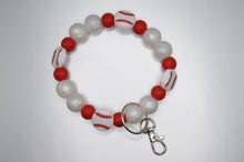 Load image into Gallery viewer, Baseball Pearl Wristlet
